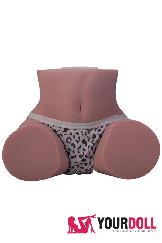 19.2 lb torso sex doll big ass Sophia with automatic sucking vagina, wheat color